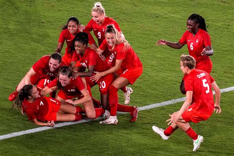 canada wins first ever gold in ladies s soccer payonwhatsapp