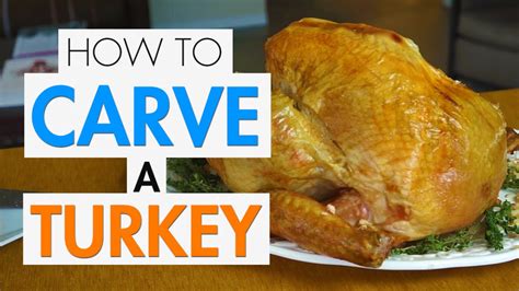 how to carve a turkey video askmen