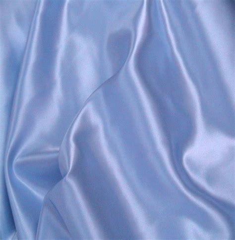 Fabrics Clearance Lines Acetate Satin Light Blue 112 Cm Wide