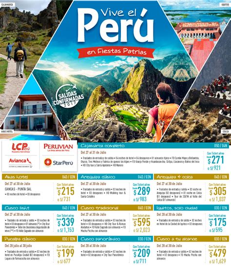 Paquetes Full Viajes Peru