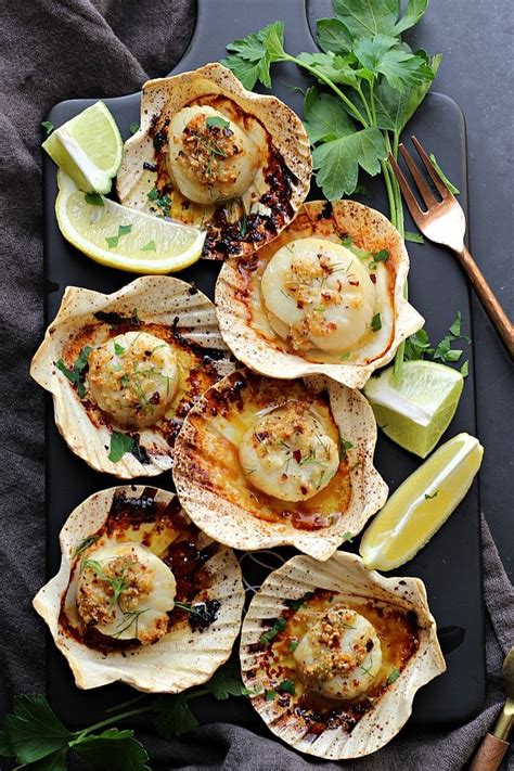 Baked Sea Scallops