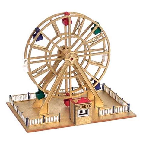 1144 Scale Ferris Wheel Kit Dollhouse Miniatures Miniatures Ferris