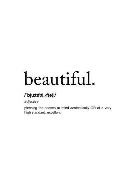 Made by Mikaela — Poster - Definition of Beautiful | Pretty quotes ...