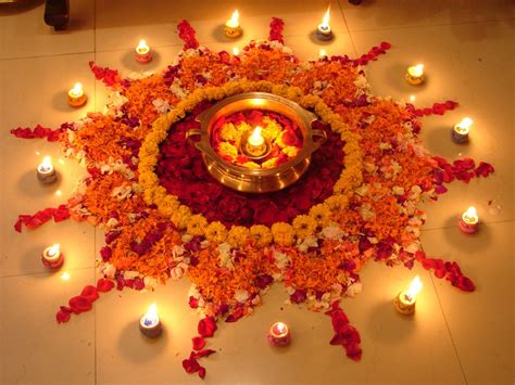 Rangoli Designs With Flowers For Diwali 2000 Rangoli Designs