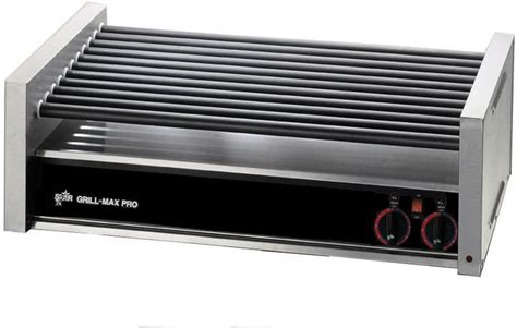 Star Grill Max Pro 75sc Duratec Hot Dog Roller Grill 120 V