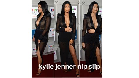 Kylie Jenner Nip Slip
