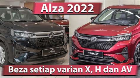 Perodua Alza Av Gear Up Vs X Bm Paul Tan S Automotive News