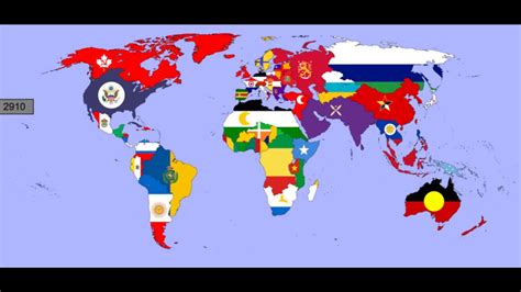 The Future Of The World With Flags 2500 3000 Youtube