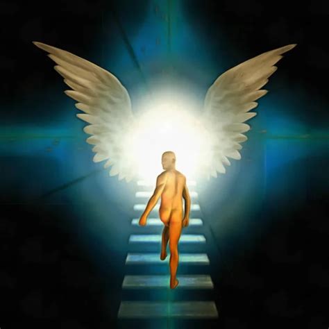 Man Walks On Stairway To Heaven Stock Image Everypixel