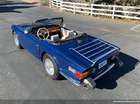 Car Catcher Recently Refreshed Blue Over White Triumph Tr6 News
