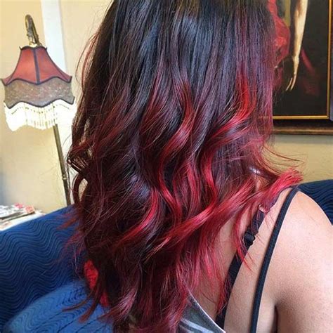 Both are among the hottest hair trends for everyday women and celebrities alike; 31 Best Red Ombre Hair Color Ideas | Page 3 of 3 | StayGlam