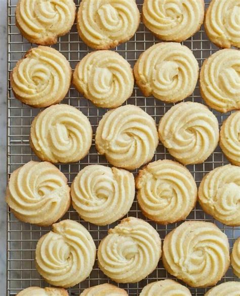 Resep Vanilla Butter Cookies Yang Lembut Dan Gurih