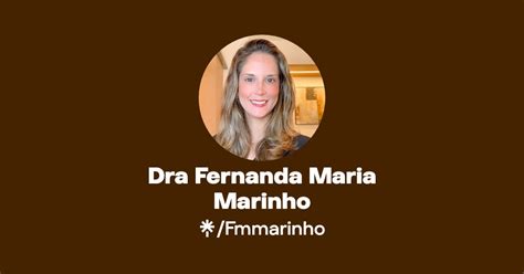 Dra Fernanda Maria Marinho Linktree