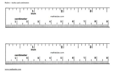 6 Inch Ruler Free Printable Printable Ruler Actual Size Printable