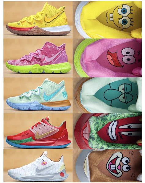 Upcoming Collaboration With Nike And Spongebob Squarepants For Nba