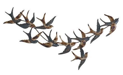 Metal Birds Wall Decor Png