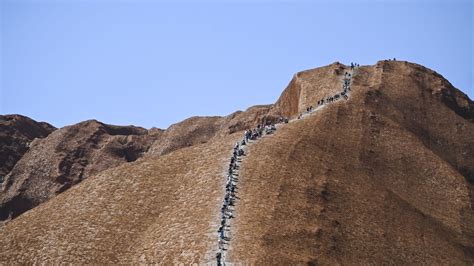 Uluru Hundreds Flock To Sacred Australian Site For Final Climb Ahead
