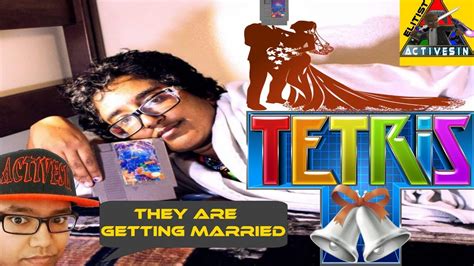 Woman Is Marrying A Tetris Cartridge Youtube