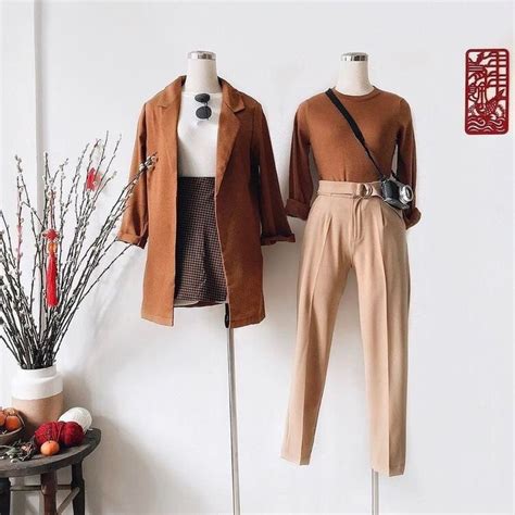 Kalau kalian emang sedang cari inpirasi. Gambar Gaya berpakaian oleh Elkays_ pada earth tone ootd ...