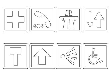 Imprimer Des Coloriages De Panneaux De Signalisation De Danger Sur La Route Panneau De