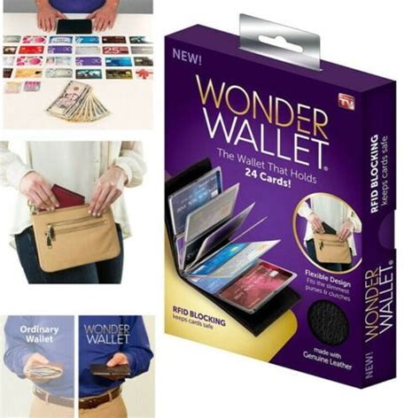 Simyoung Wonder Wallet Amazing Slim Genuine Leather Wallet W Rfid