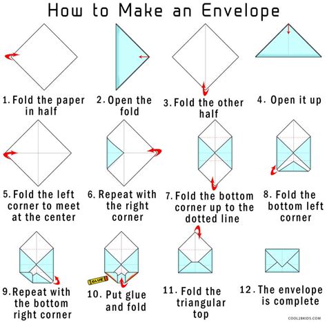 How To Fold Paper Into An Envelope Juliet Stay