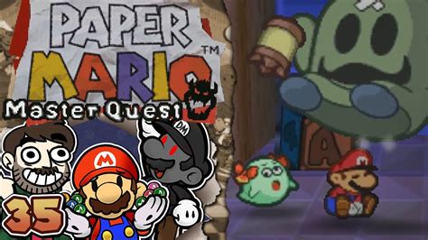 Paper Mario Master Quest 35 Blinded By Darkness Youtube