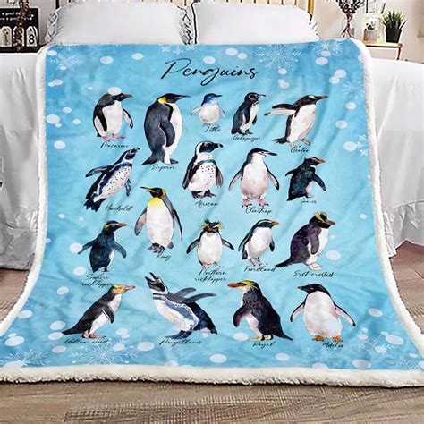 Penguin Blanket Penguin Lovers Homefavo
