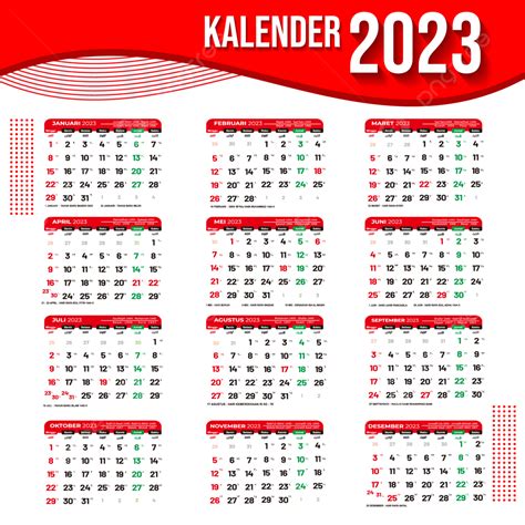 Kalender 2023 Hijriyah Con Forma Rossa Kalender 2023 Kalender Bahasa