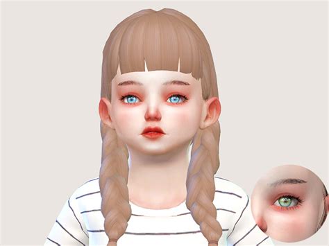 Toddler Eyebrows By Bob104 Sims 4 Love 4 Cc Finds