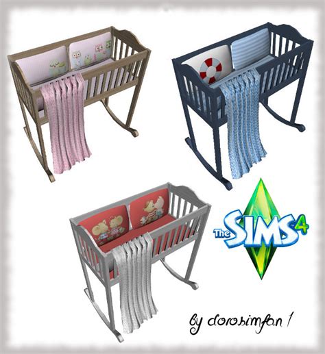 Sims 4 Custom Content Cot Bed Apartmentdast