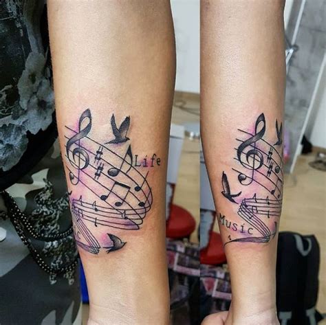 50 Cool Music Tattoos For Men 2022 Music Notes Ideas Kulturaupice