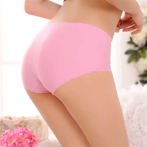 Hot Original New Ultra Thin Women Seamless Traceless Sexy Lingerie Underwear Panties Briefs On