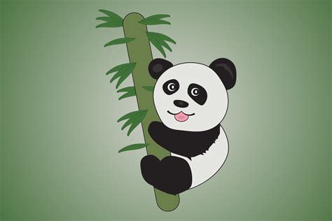 Cute Baby Panda Design Graphic By Designer Boy · Creative Fabrica