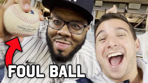 Catching a foul ball while Judge went for 61 at Yankee Stadium