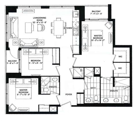 Westwood Gardens Condos By Collecdev 3 Bedroom Floorplan 3 Bed And 3 Bath