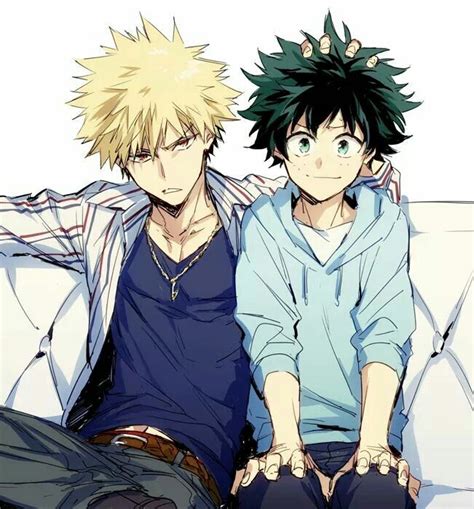 Boku No Hero Academia Katsuki Bakugou Midoriya Izuku Katsudeku Mha My Hero Academia