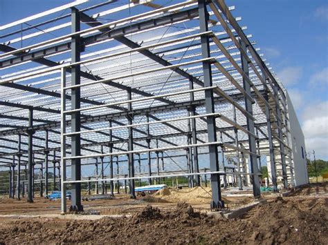 Prefabricated Light Construction High Strength Metal Structural Steel