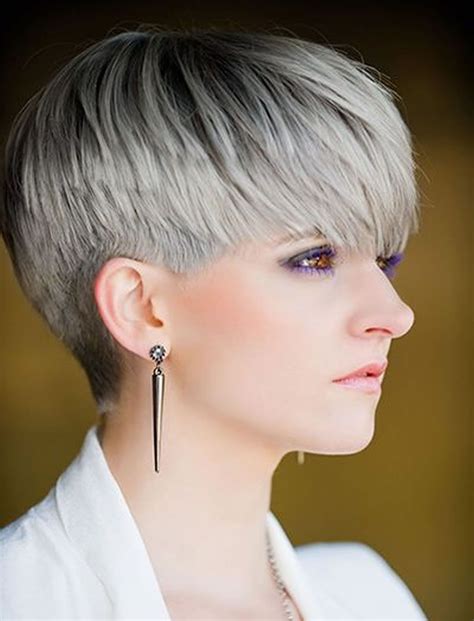 Photos Gray Pixie Hairstyles For Thick Hair