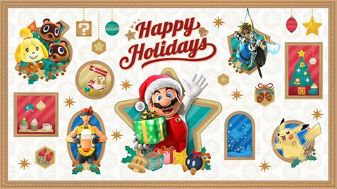 spread holiday cheer with new physical rewards featuring mario and friends novedades de my