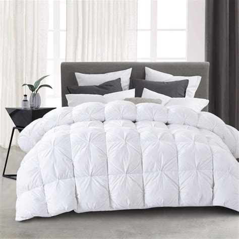 Hombys 120x120 Oversized King Feather And Down Comforter