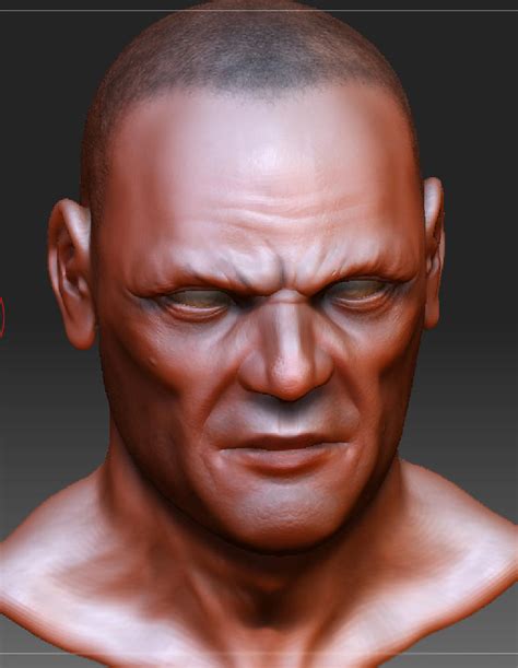 Zbrush Face Model By Anubis221974 On Deviantart
