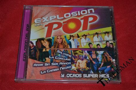 Museo Thalía en Nebraska CD Explosion Del Pop Sellado USA
