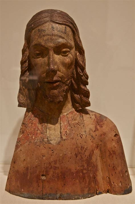 15th Century German Bust Of Christ At The Nasher Museum Of Art Durhan