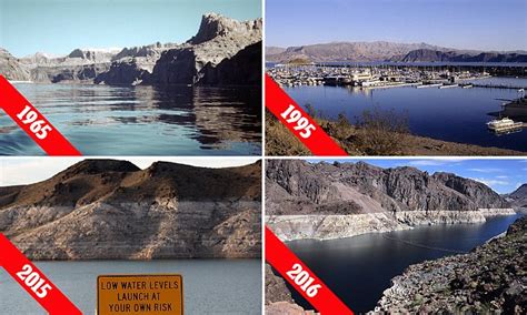 Lake Mead Suffers Lowest Level In History Since It Was Filled 80 Years