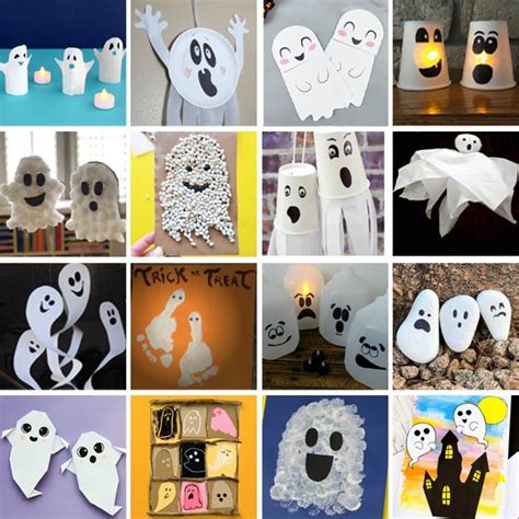 44 Halloween Ghost Crafts For Kids Non Toy Ts