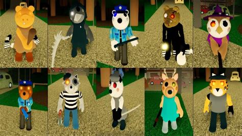 Roblox Piggy Book 2 Playing As All Characters Roblox Piggy Youtube