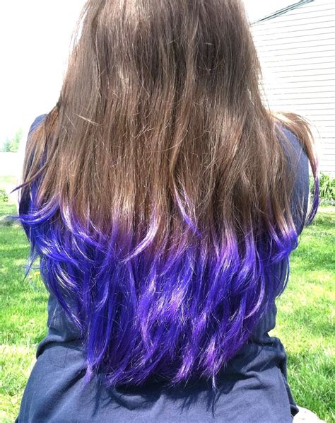Pin By Fohair On Hair Color Colored Hair Ends Hair Color Purple