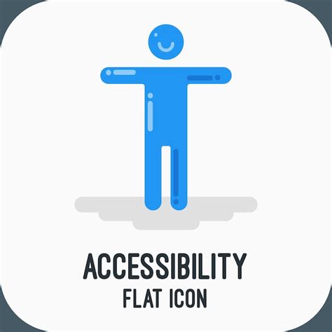 Premium Vector Accessibility Icon