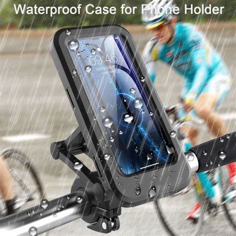 Universal Motorcycle And Bicycle Waterproof Mobile Phone Holder With